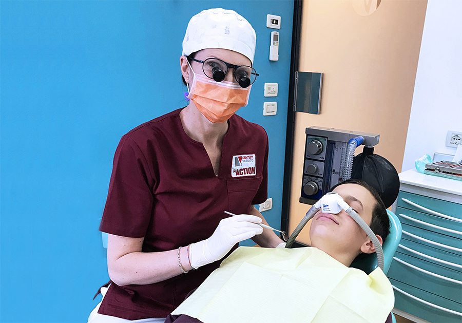 Sedazione cosciente con protossido d'azoto - Studio dentistico